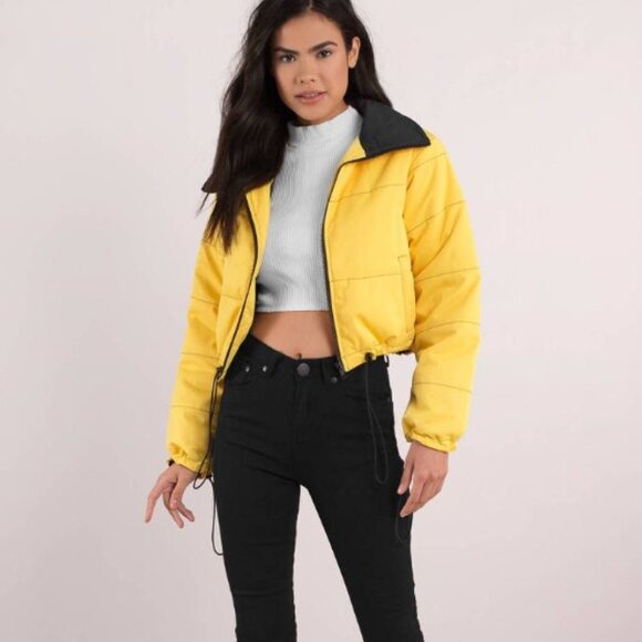 I.AM.GIA 🟣 GUC Size M Road Warrior Crop Puffer Jacket - Picture 1 of 15